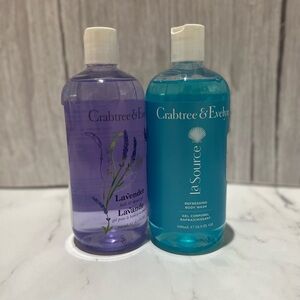 Crabtree & Evelyn Lavender/La Source Body Wash Gel (2)